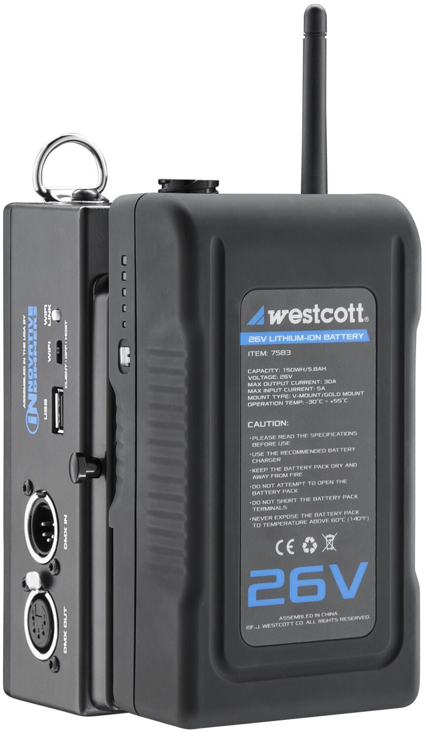 Westcott Flex Cine DMX 2-Light Travel Kit (1' x 1', Bi-Color)