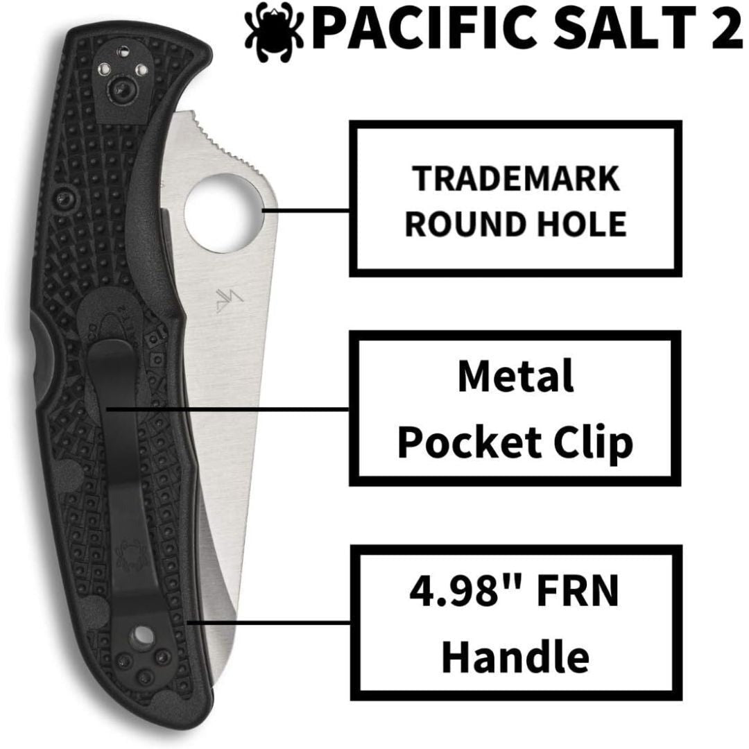 Spyderco Folding Knife Pacific Salt 2
