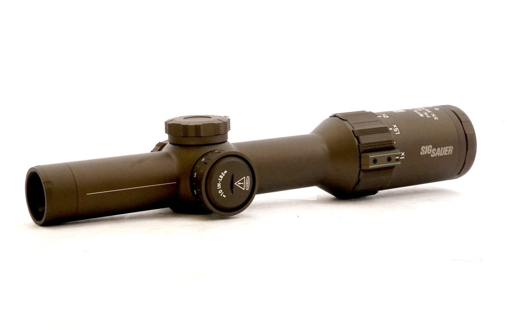 SIG SAUER TANGO6T Flat Dark Earth Scope with 6x Zoom and Illuminated Reticle (Open Box)