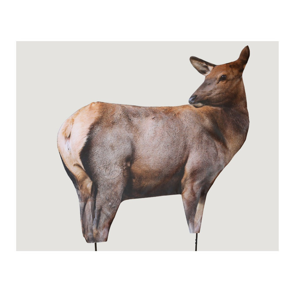 Montana Decoy RMEF Elk Decoy with Leg Poles for Hunting and Carrier Bundle