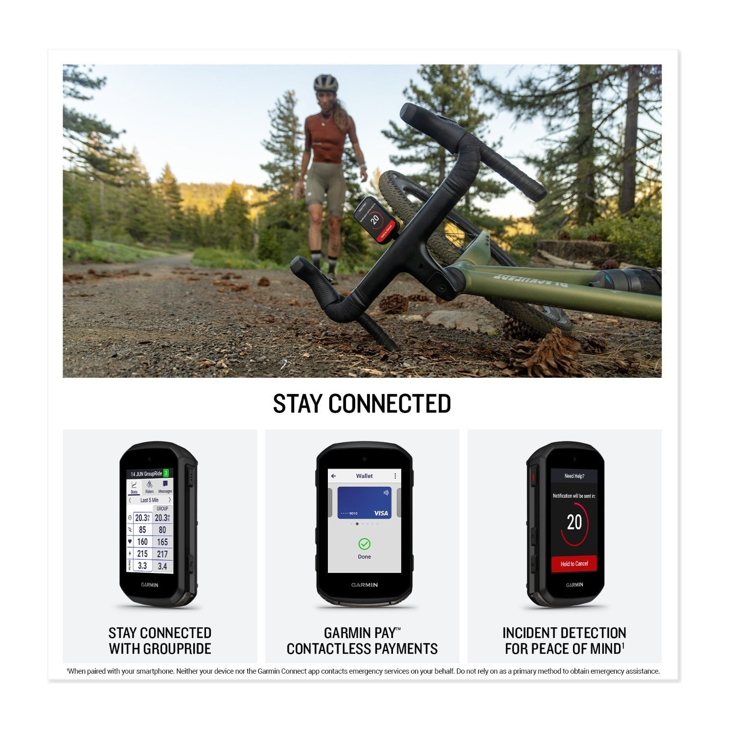 Garmin Edge 850 GPS Bike Computer with Vivid Color Touchscreen Display