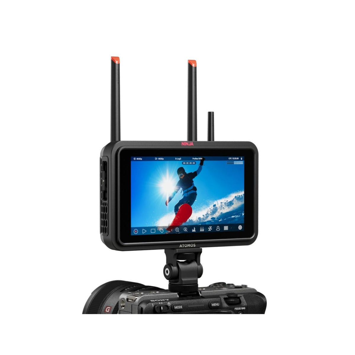 Atomos Ninja TX 5-inch 1500nit Monitor Recorder Bundle with Accessory Kit