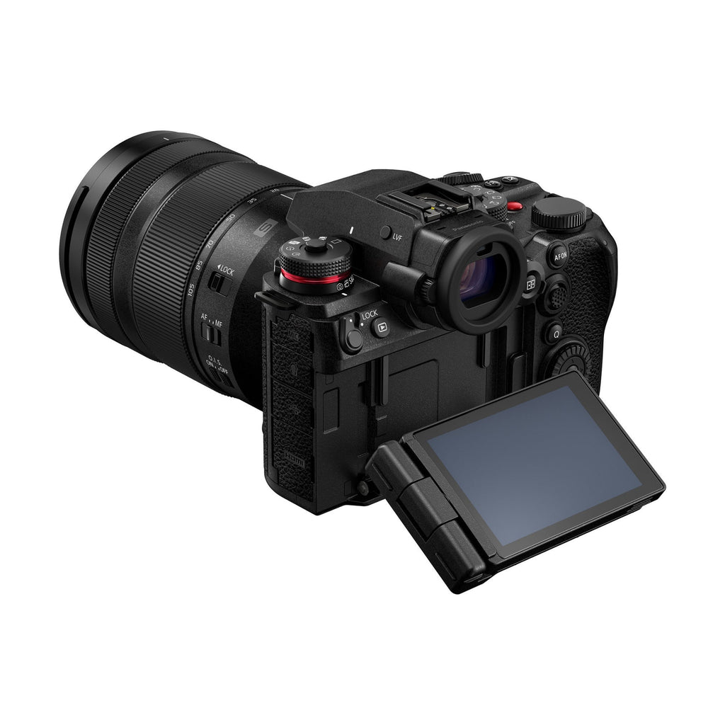 Panasonic LUMIX S1RII Full Frame 44.3MP Black Mirrorless Hybrid Digital Camera