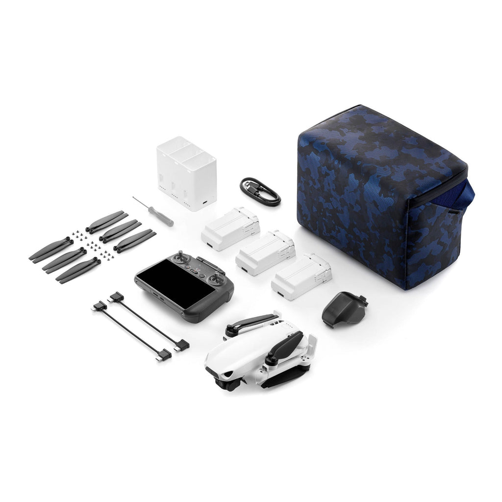 SKYROVER S1 Drone Fly More Combo with 48MP Camera, 4K60 Video and Smart Controller (White)