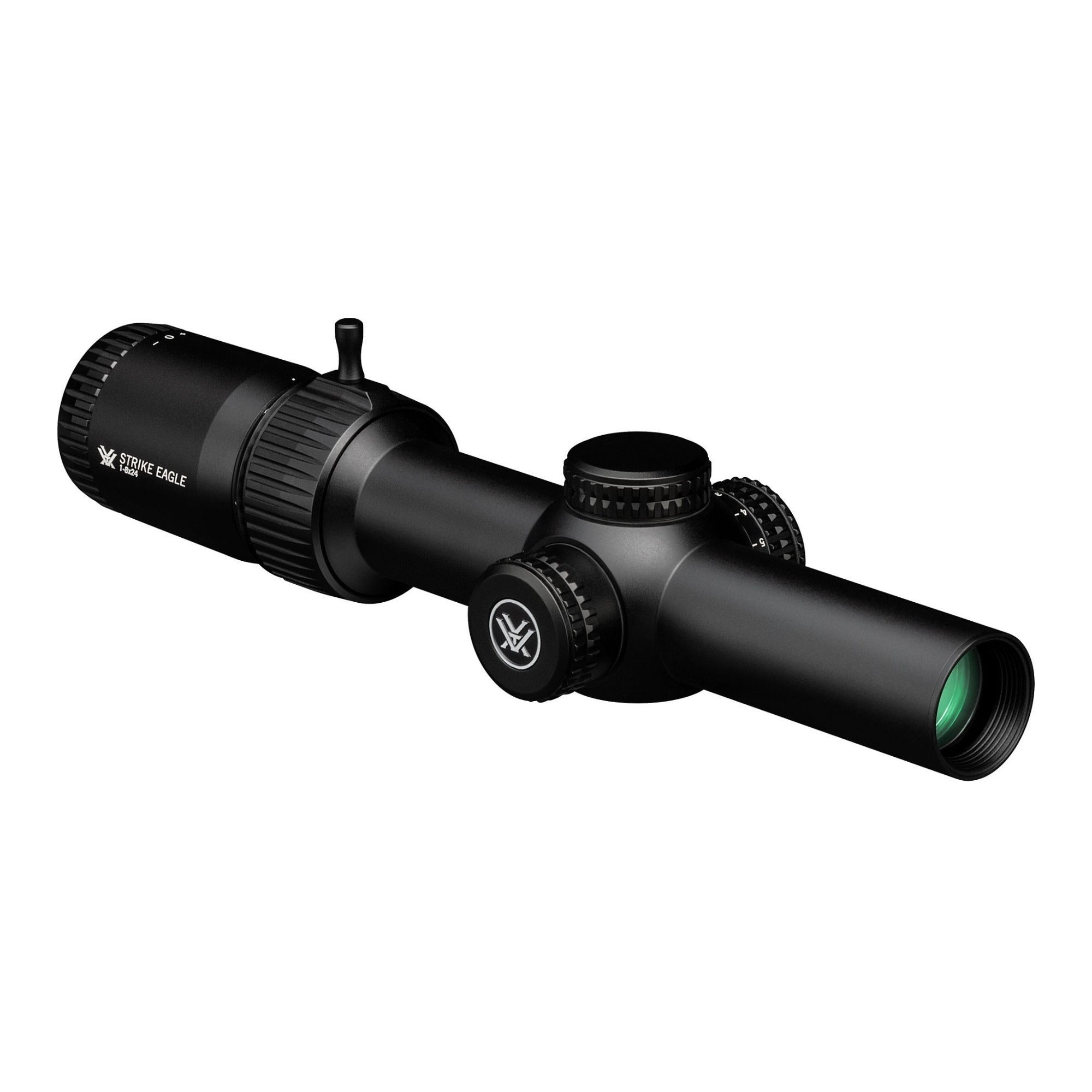 Vortex Strike Eagle 1-8x24 Riflescope (2020 Model) with 30mm Cantilever Rings