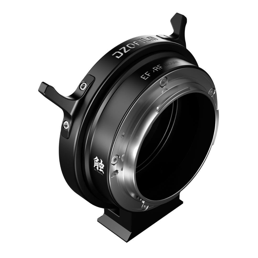 DZOFilm Octopus Adapter for EF-Mount Lens to RF-Mount Camera with Active-Locking System (Black)