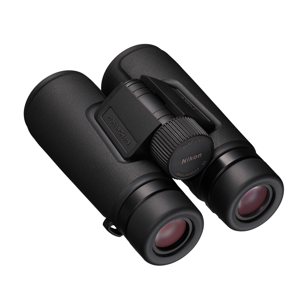 Nikon Monarch M5 8x42 Binoculars with Hat and Accessory Bundle