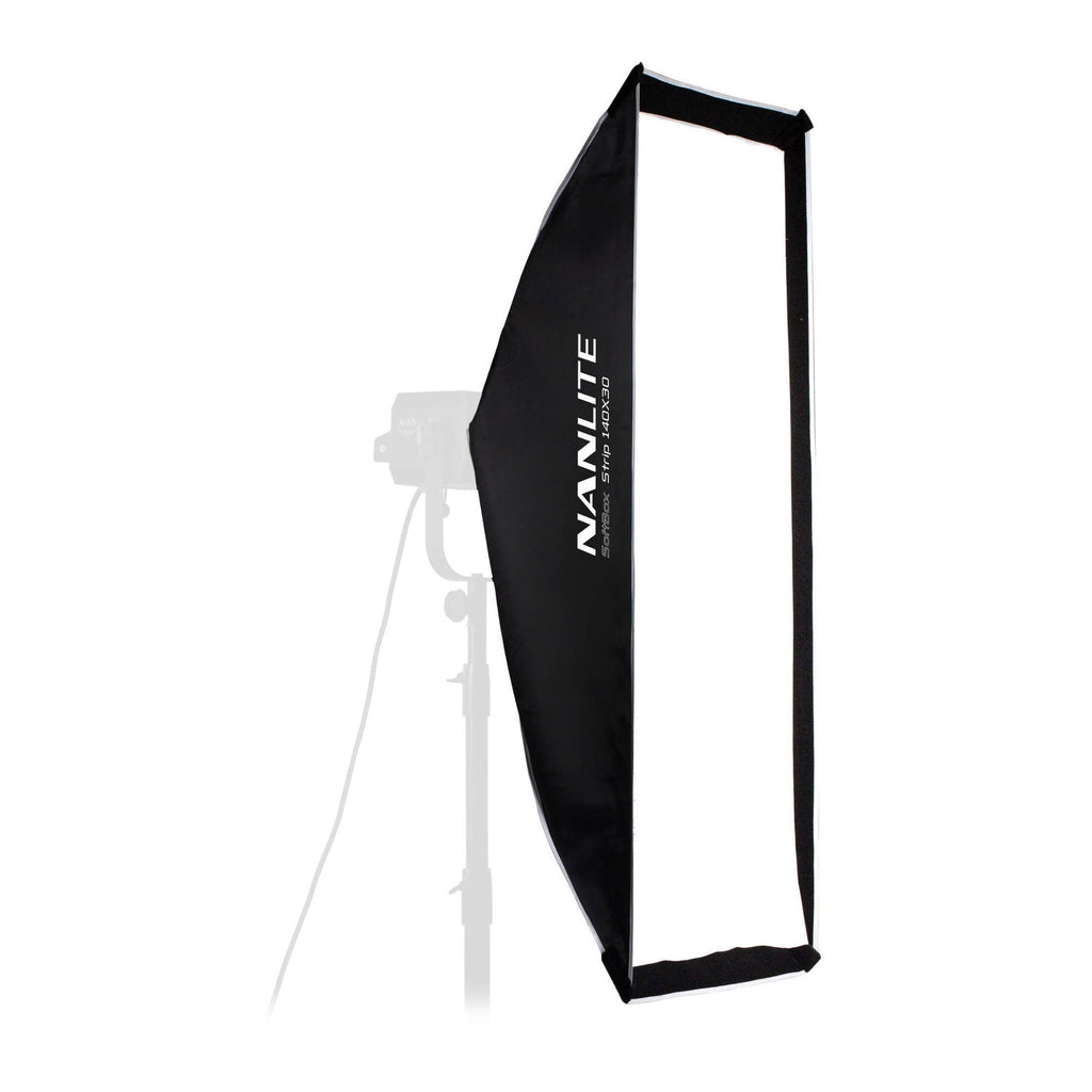 NanLite Asymmetrical Stripbank Softbox with Bowens Mount (18x43in)