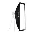 NanLite Asymmetrical Stripbank Softbox with Bowens Mount (18x43in)