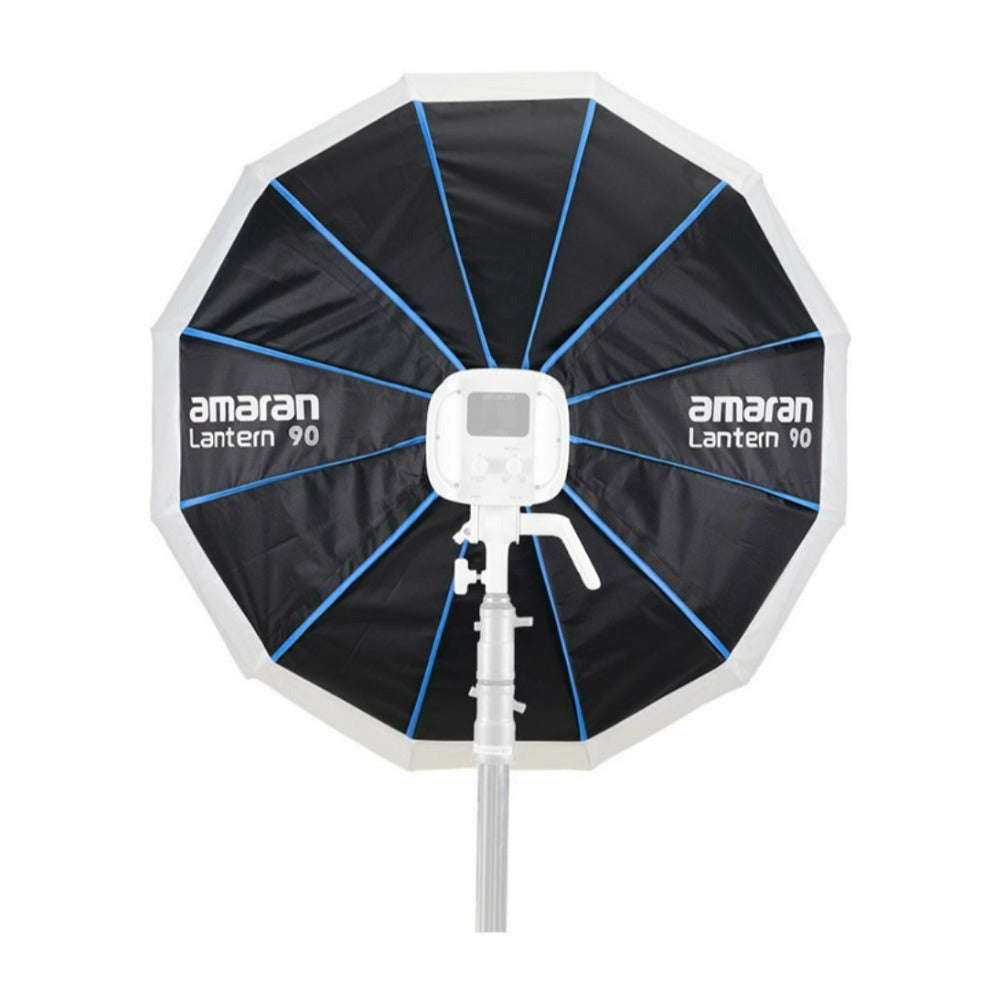 Amaran Ray 660W Full-Color COB Video Light Bundle with 3-Feet Lantern 90 Softbox