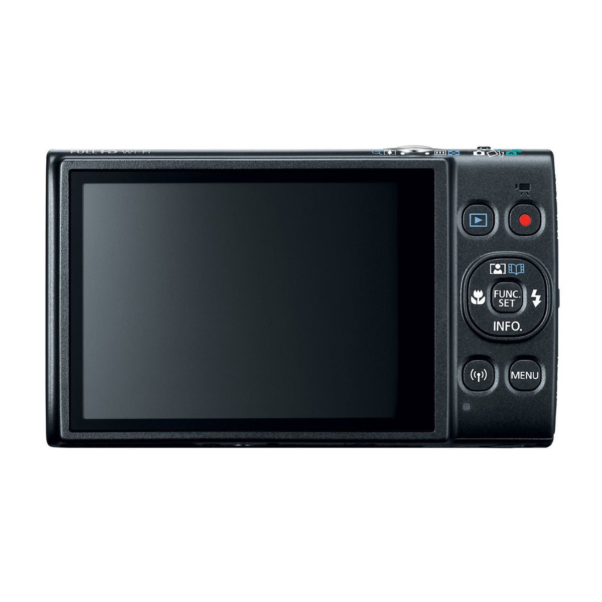 Canon PowerShot ELPH 360 HS 20.2 MP CMOS Sensor Digital Camera (Black) Bundle