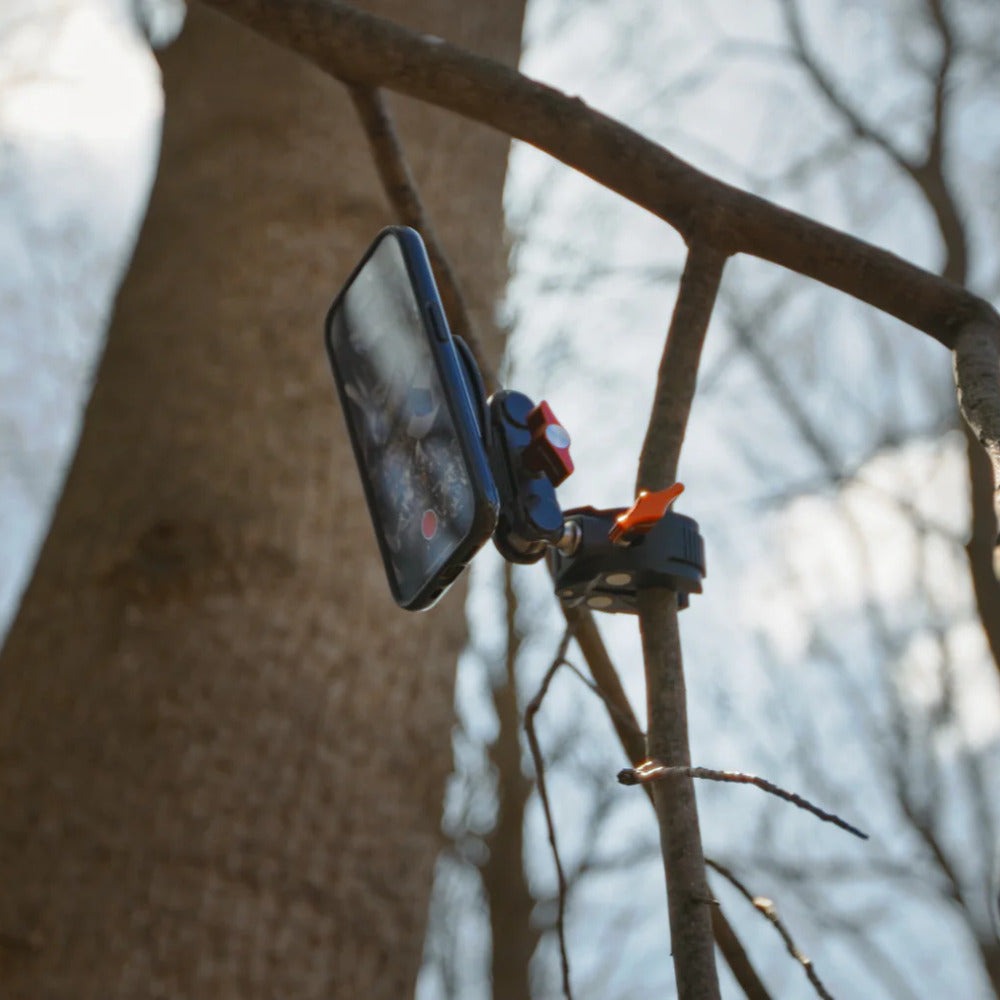 Painted Arrow MAG-PRO MICRO ARM Compact Magnetic Phone Mount with TREE-PEG Bundle