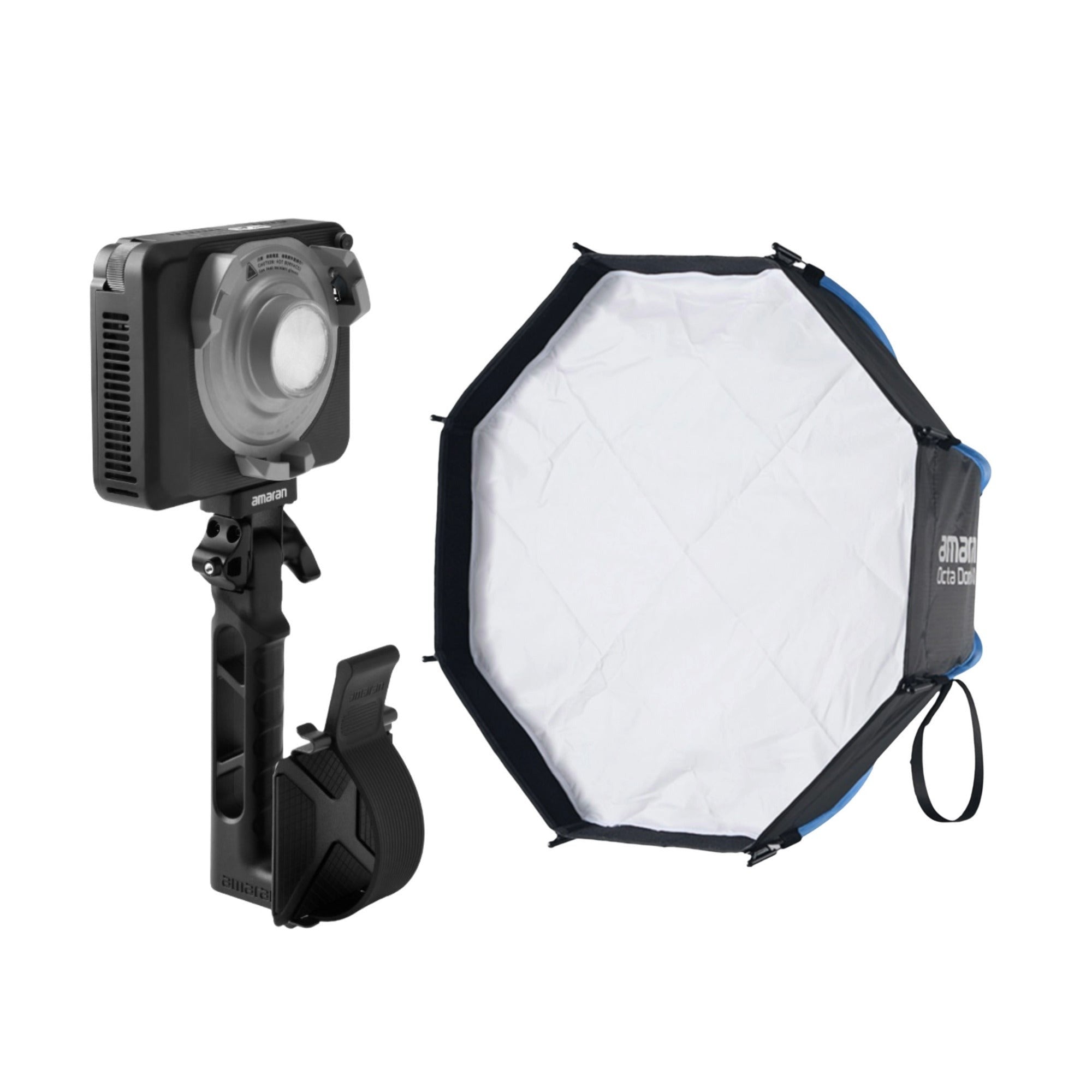 Amaran Ray 120c RGB LED Video Light (US) Bundle with Octa Dome 60 Softbox