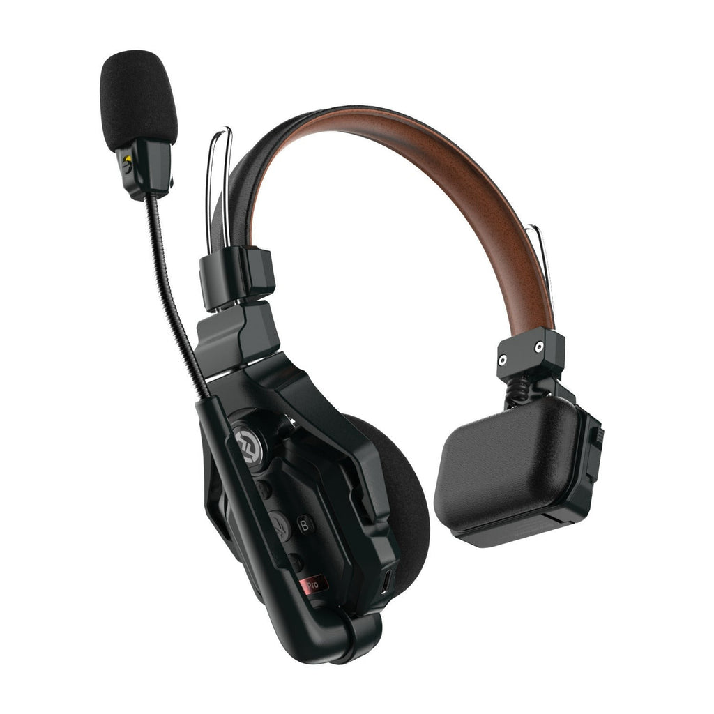 Hollyland Solidcom C1 Pro-3S 1100-Feet Full-Duplex ENC Wireless Intercom System with 3 Headsets