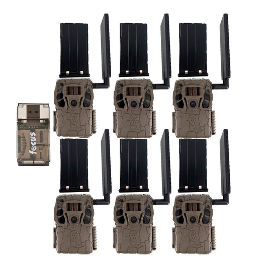 Browning Trail Camera Defender Wireless Vision Pro HD Livestream Bundle (6-Pack)
