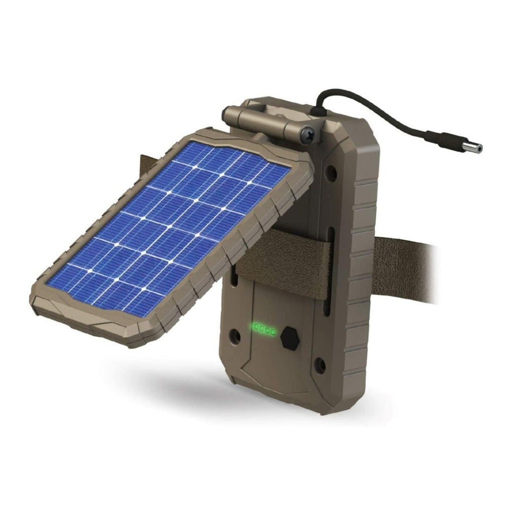 Stealth Cam Lithium Solar Power Panel (4-Pack) with Card Reader