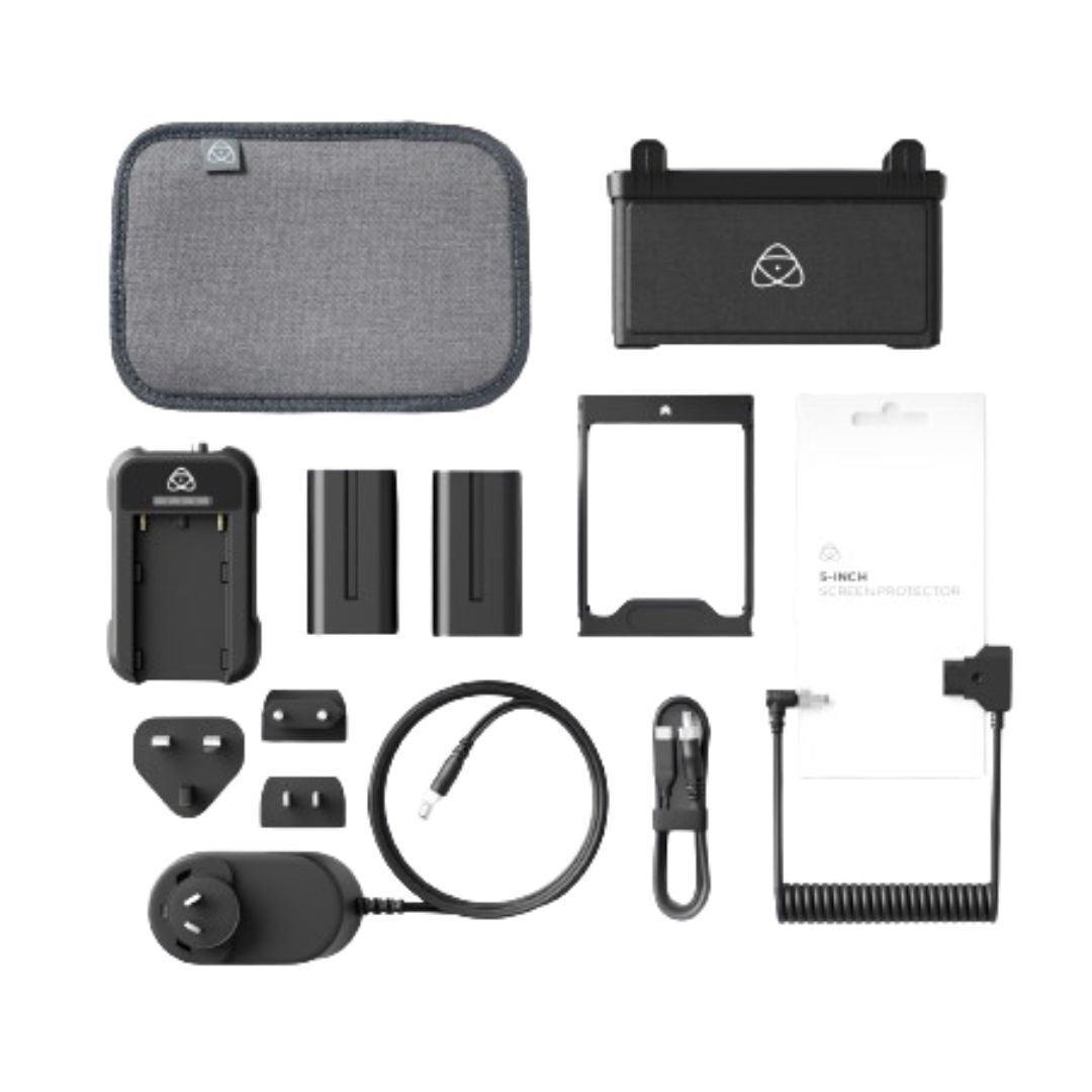 Atomos Ninja TX GO 5-Inch Touch Display with Accessory Kit (Version II) Bundle