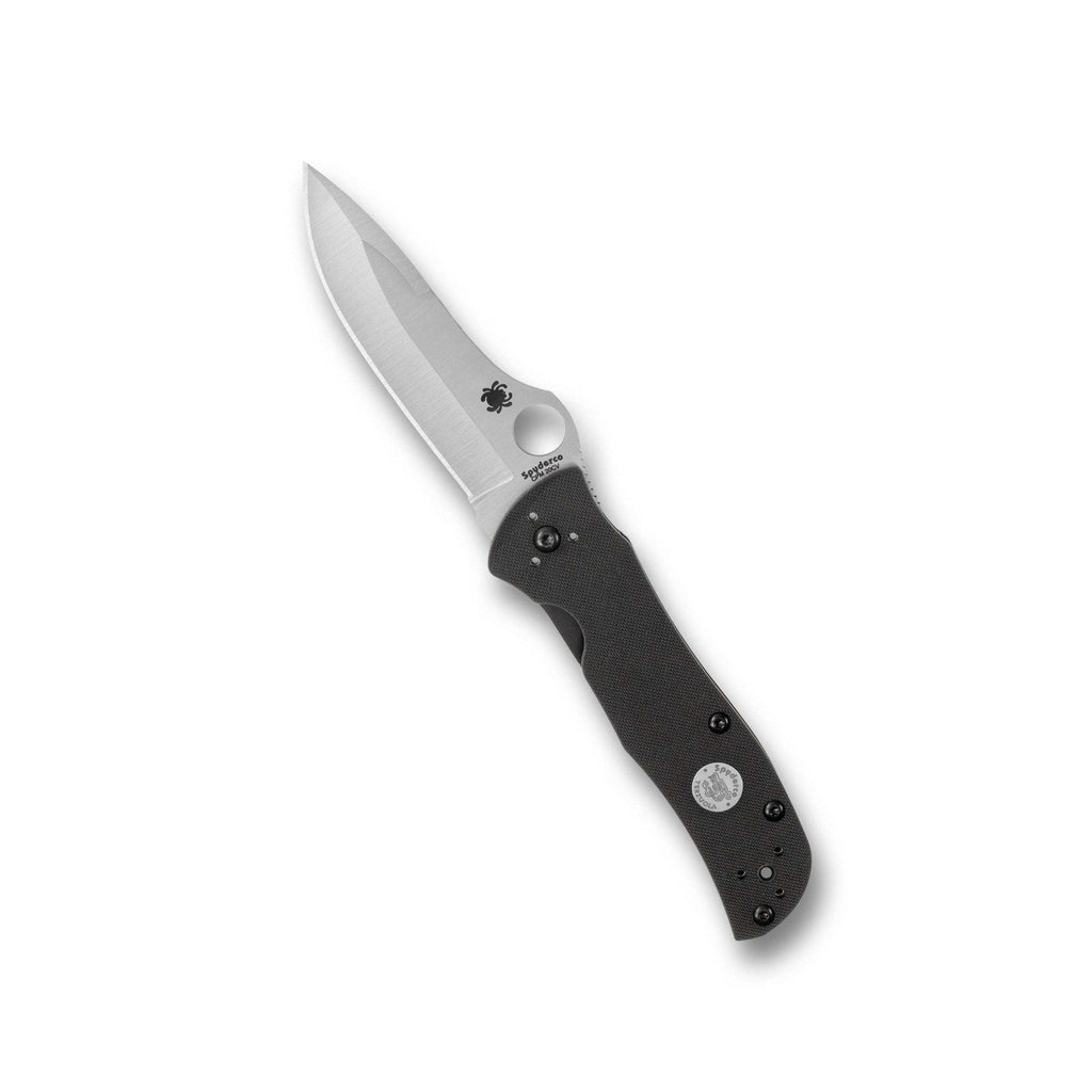 Spyderco Starmate Black G-10 CPM 20CV Sprint Run Folding Knife with LinerLock
