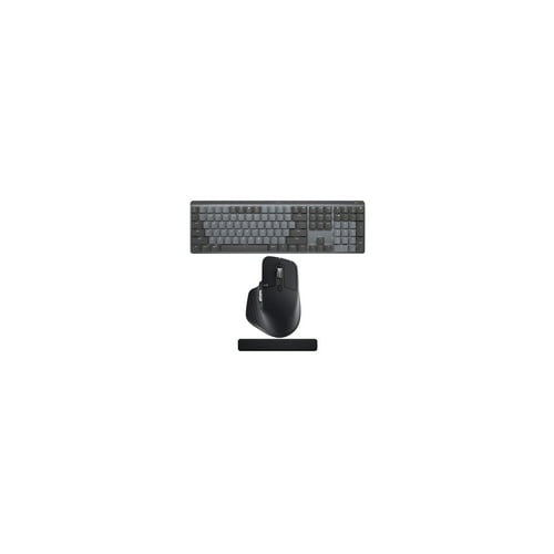 Logitech MX Mechanical Illuminated Wireless Keyboard with Mouse and Palm Rest
