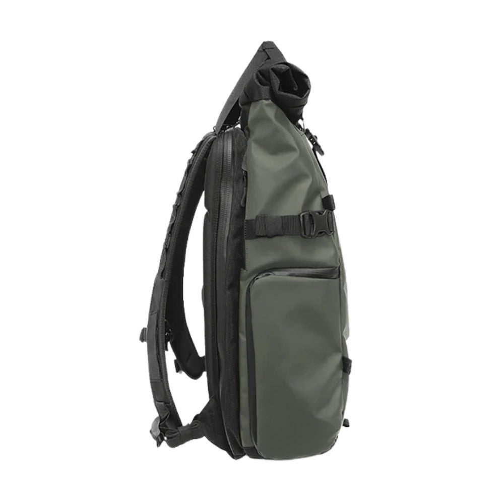WANDRD PRVKE 21L Weather-Resistant Backpack (Wasatch Green, Photography Bundle)