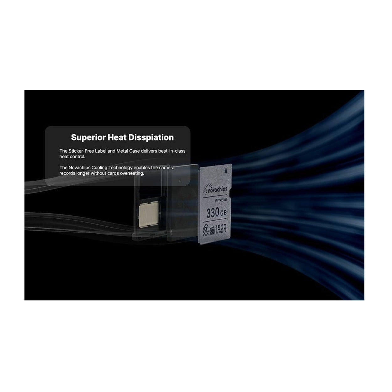 Novachips Extreme 330GB CFexpress 4.0 Type A Memory Card