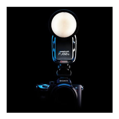 Westcott FJ80 II M Universal Touchscreen 80Ws Speedlight with Adapter for Sony Cameras