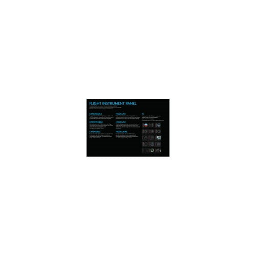 Logitech G 945-000027 Flight Instrument Panel