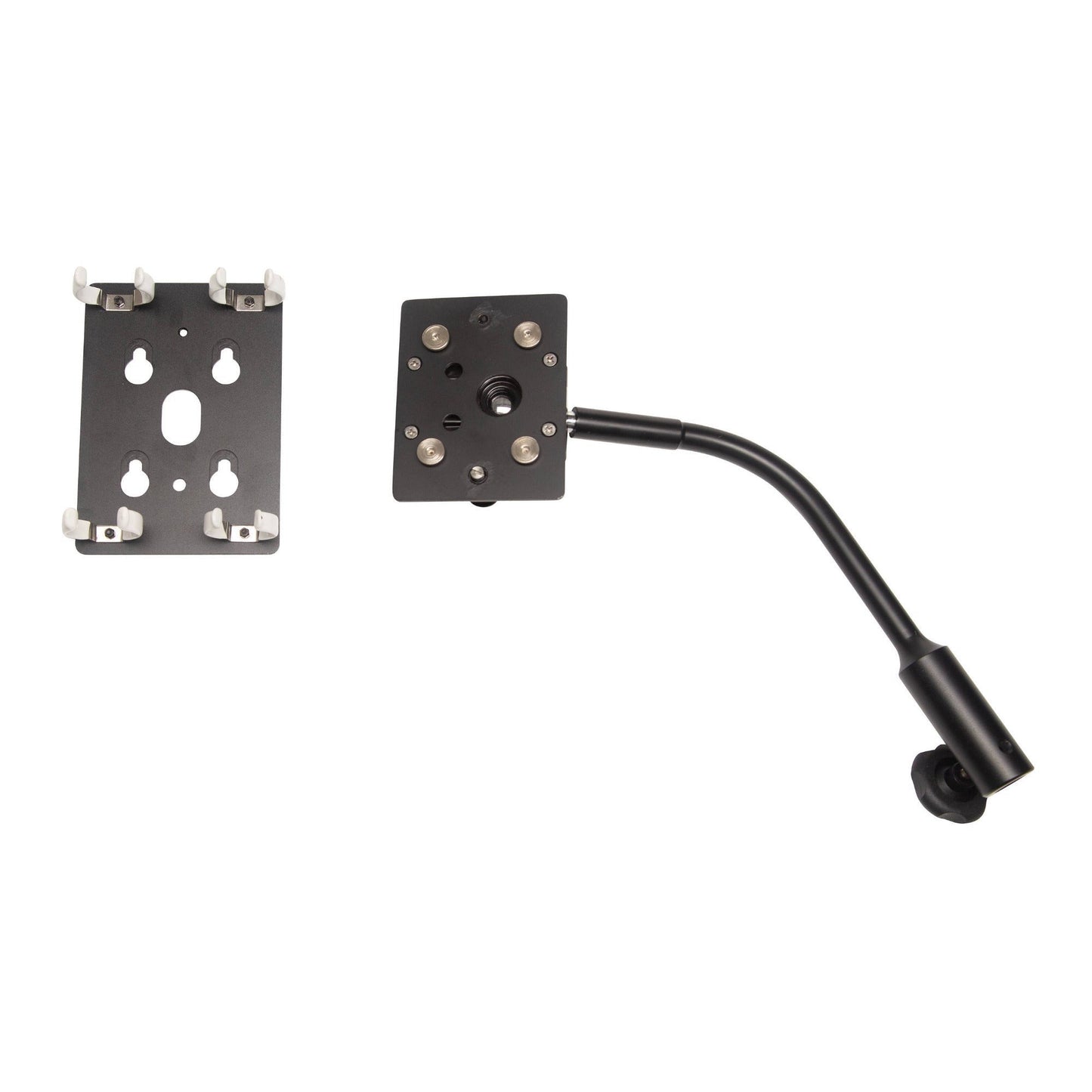 NanLite Pavotube Double Bank Fixture with Gooseneck and 5/8in Receiver