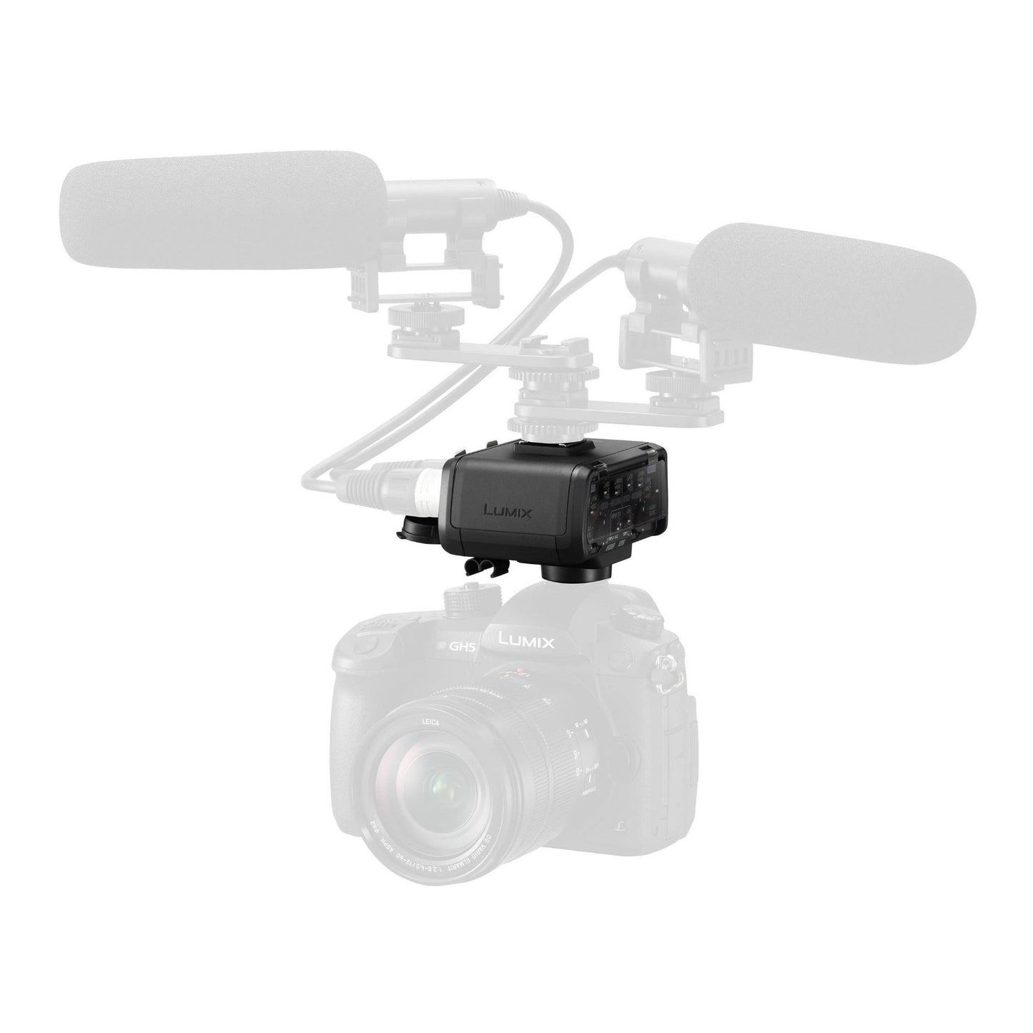 Panasonic DMW-XLR1 XLR Microphone Adapter for LUMIX Cameras (Black) (Certified Refurbished)