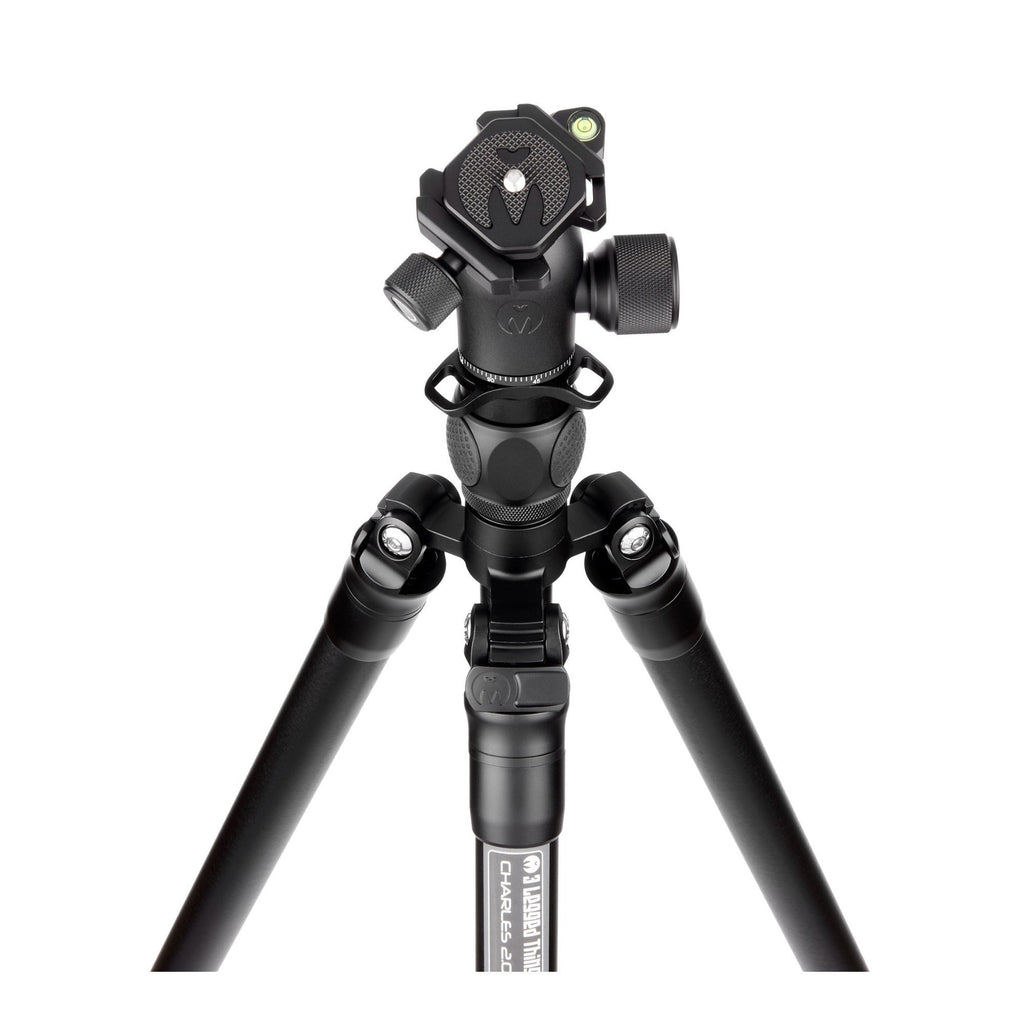 3 Legged Thing Charles 2.0 Aluminium Tripod System & AirHed Pro (Matte Black)