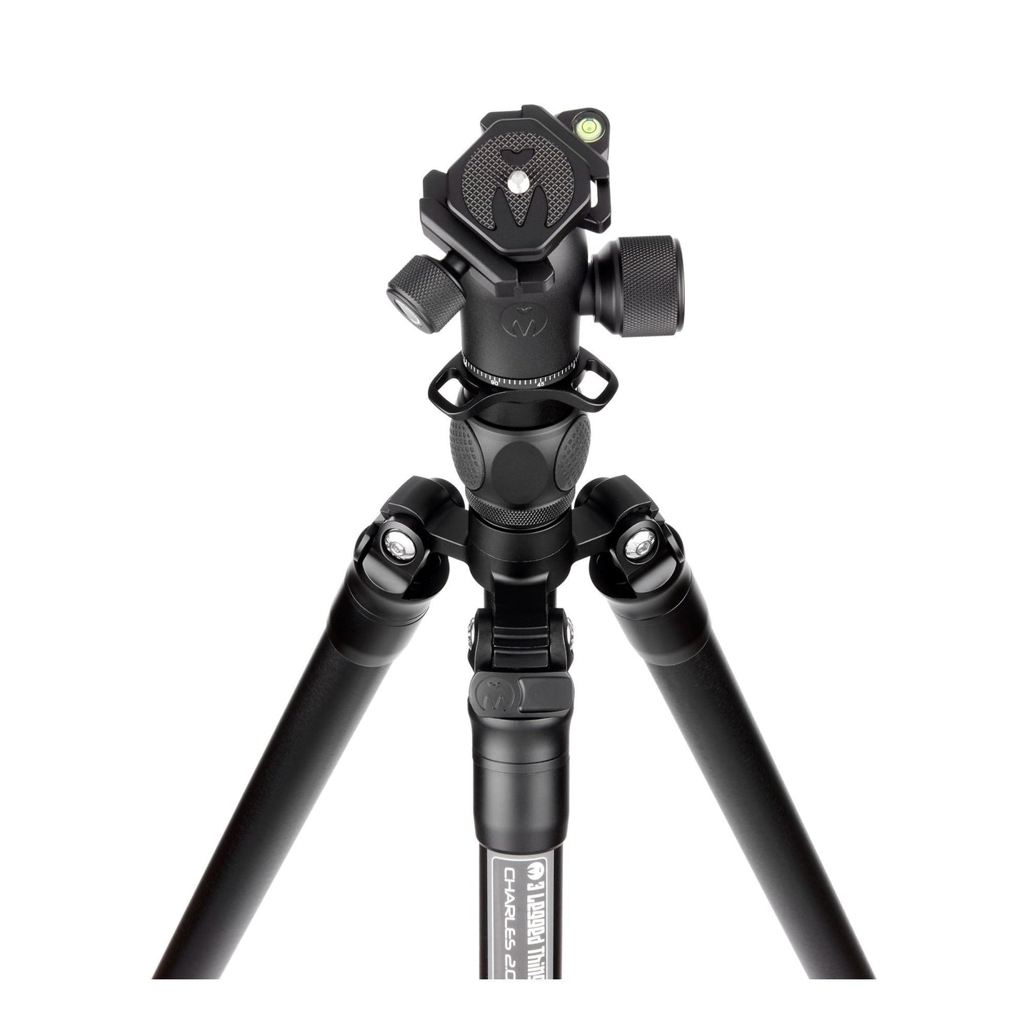 3 Legged Thing Charles 2.0 Aluminium Tripod System & AirHed Pro (Matte Black)