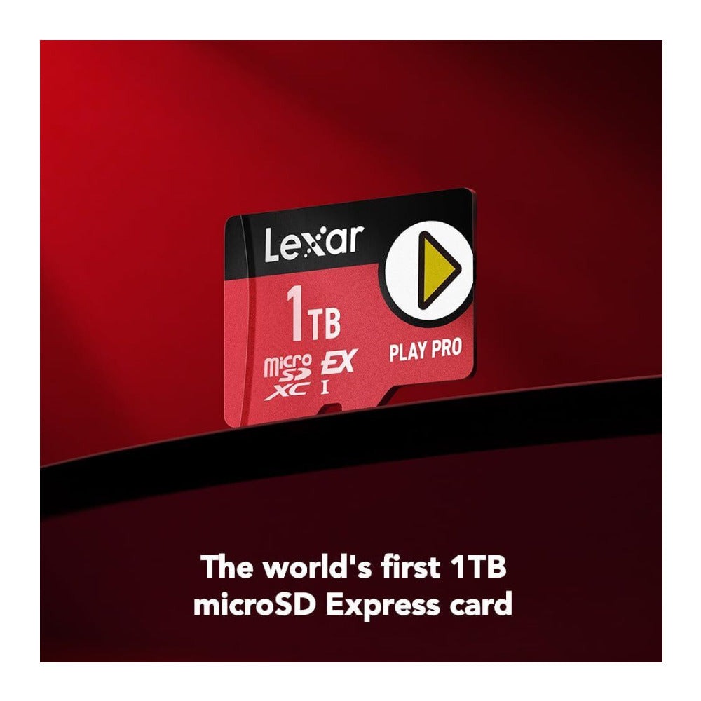 Lexar 1TB PLAY PRO microSDXC Express Memory Card