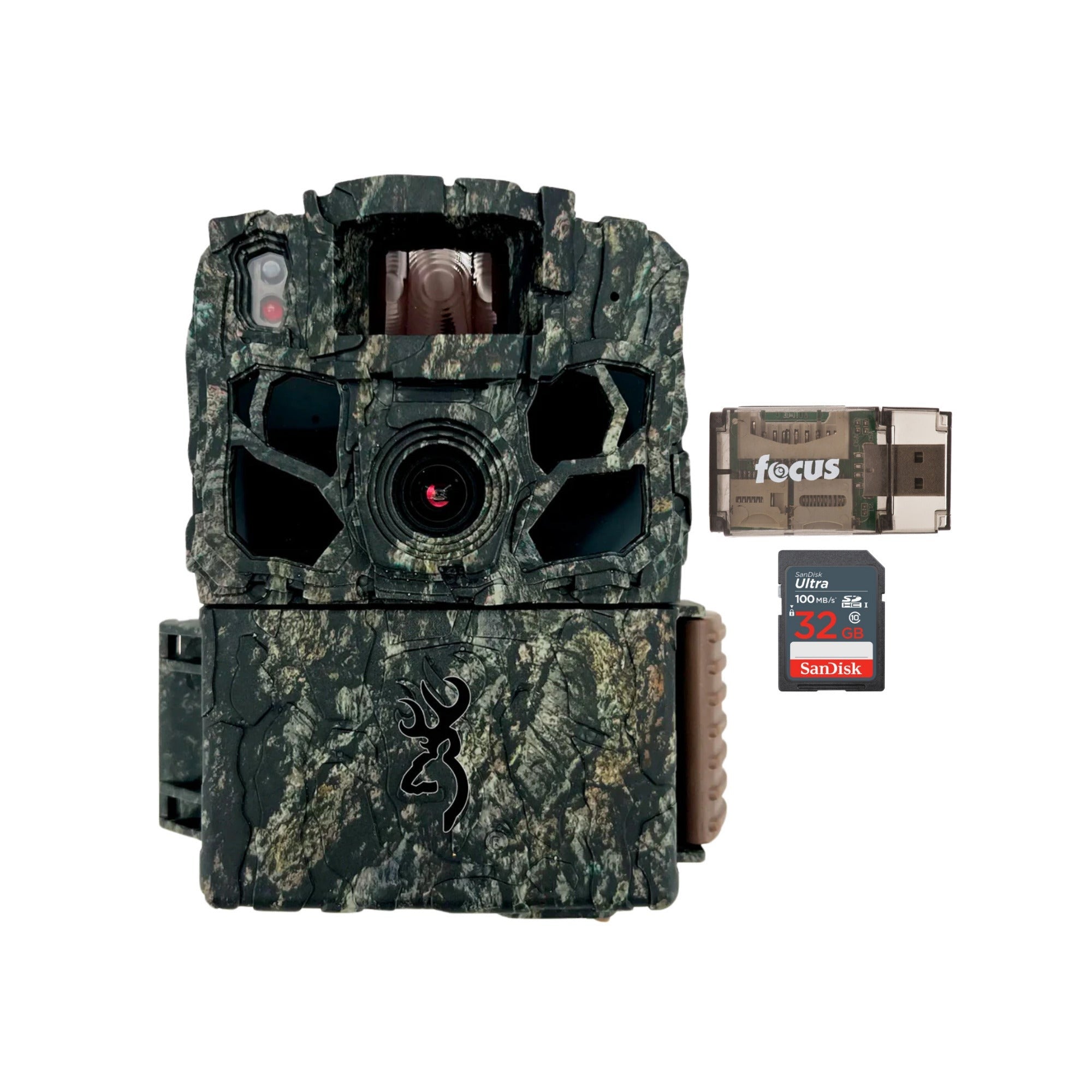 Browning Trail Cameras - Dark Ops FHDR40 with 32GB Memory Card and Card Reader