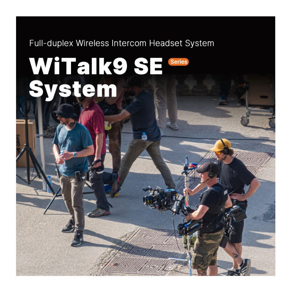 Saramonic WiTalk9 SE-2S 2-Person Full-Duplex Wireless Intercom System (2.4 GHz)