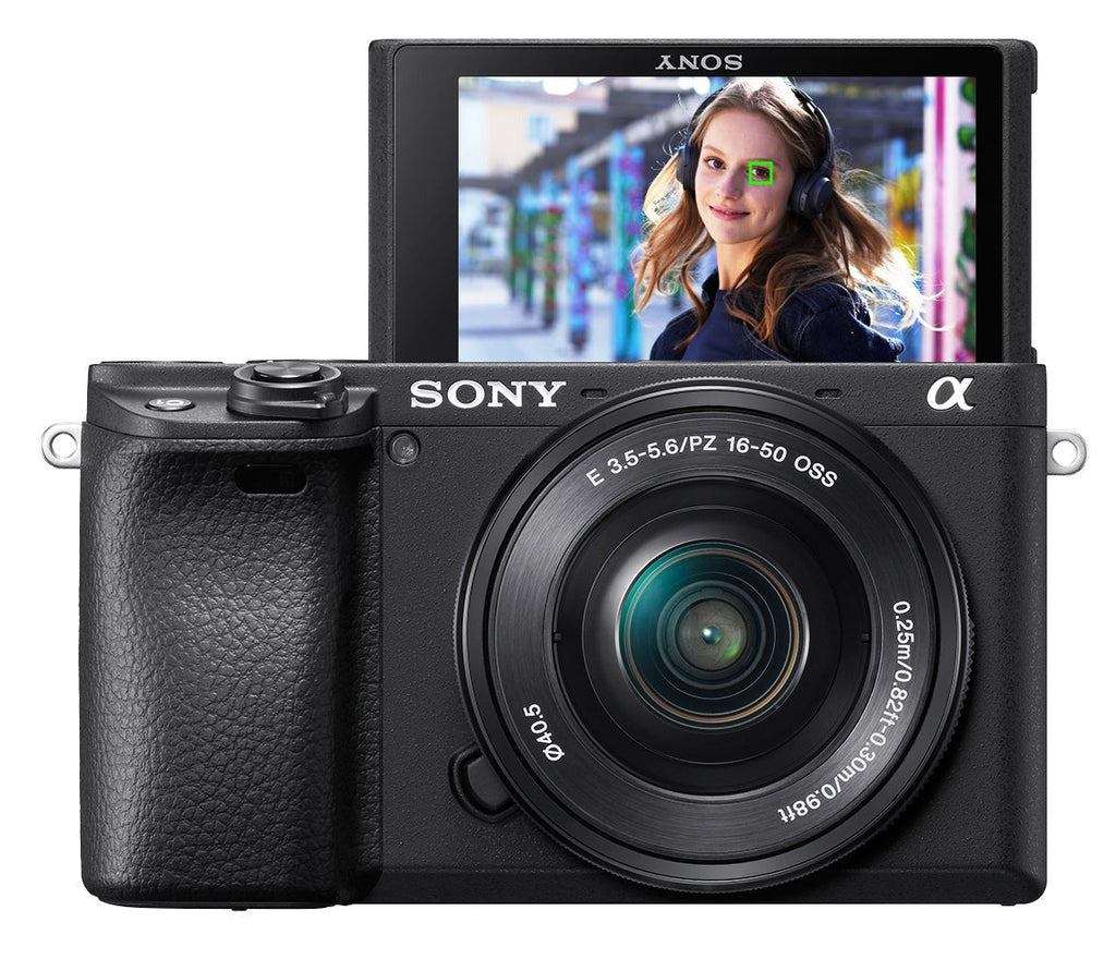 Sony Alpha a6400 Mirrorless Digital Camera with 16-50mm Lens (Black)