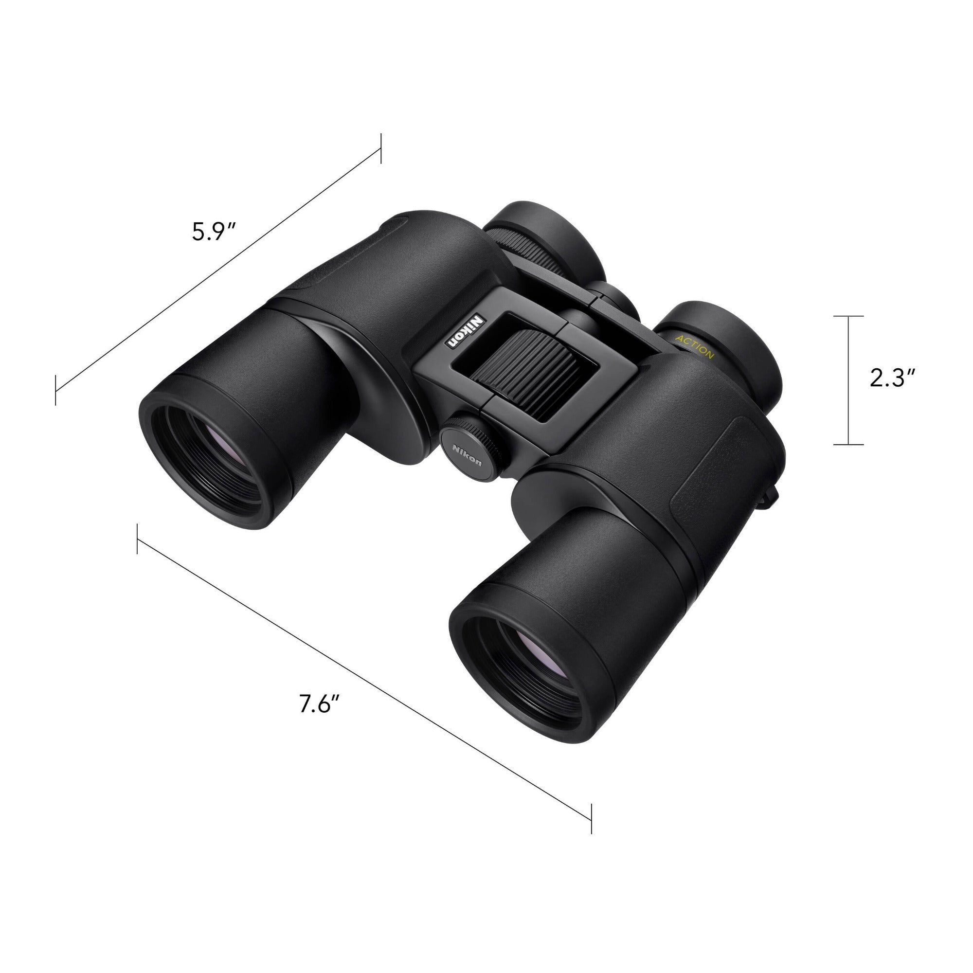 Nikon 8x42 Action Binoculars with Porro Prism Optics and Multi-Coated Lenses