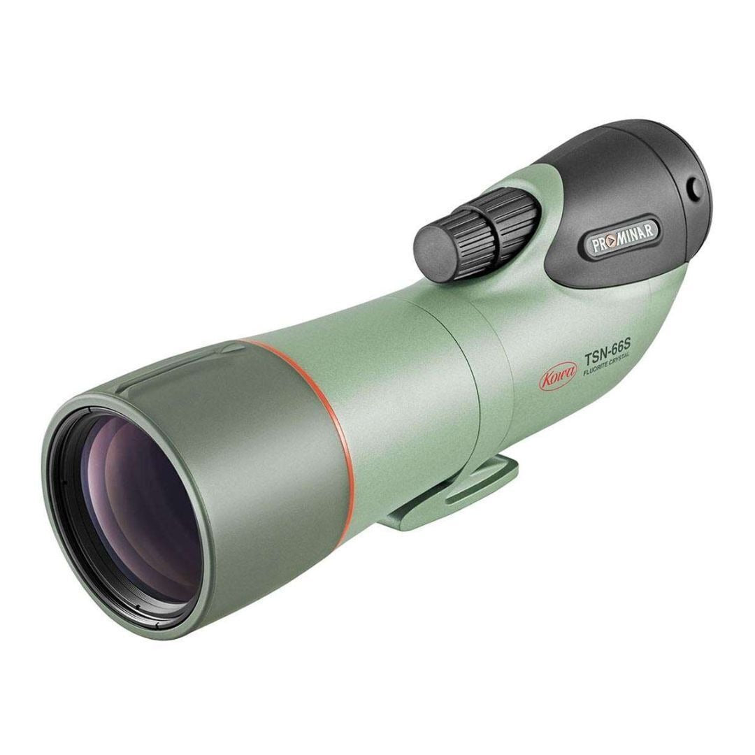 Kowa TSN-66 PROMINAR 66mm Fluorite 25 to 60x Waterproof Dual Focus Straight Zoom Spotting Scope