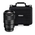 Sony FE 90mm f/2.8 Macro G OSS E-Mount Macro Lens Bundle with Hard Case