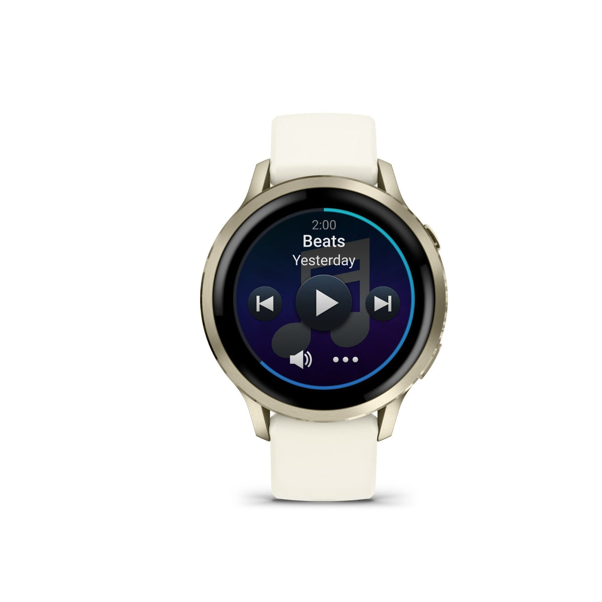 Garmin Venu 4 Smartwatch (Lunar Gold/Bone)