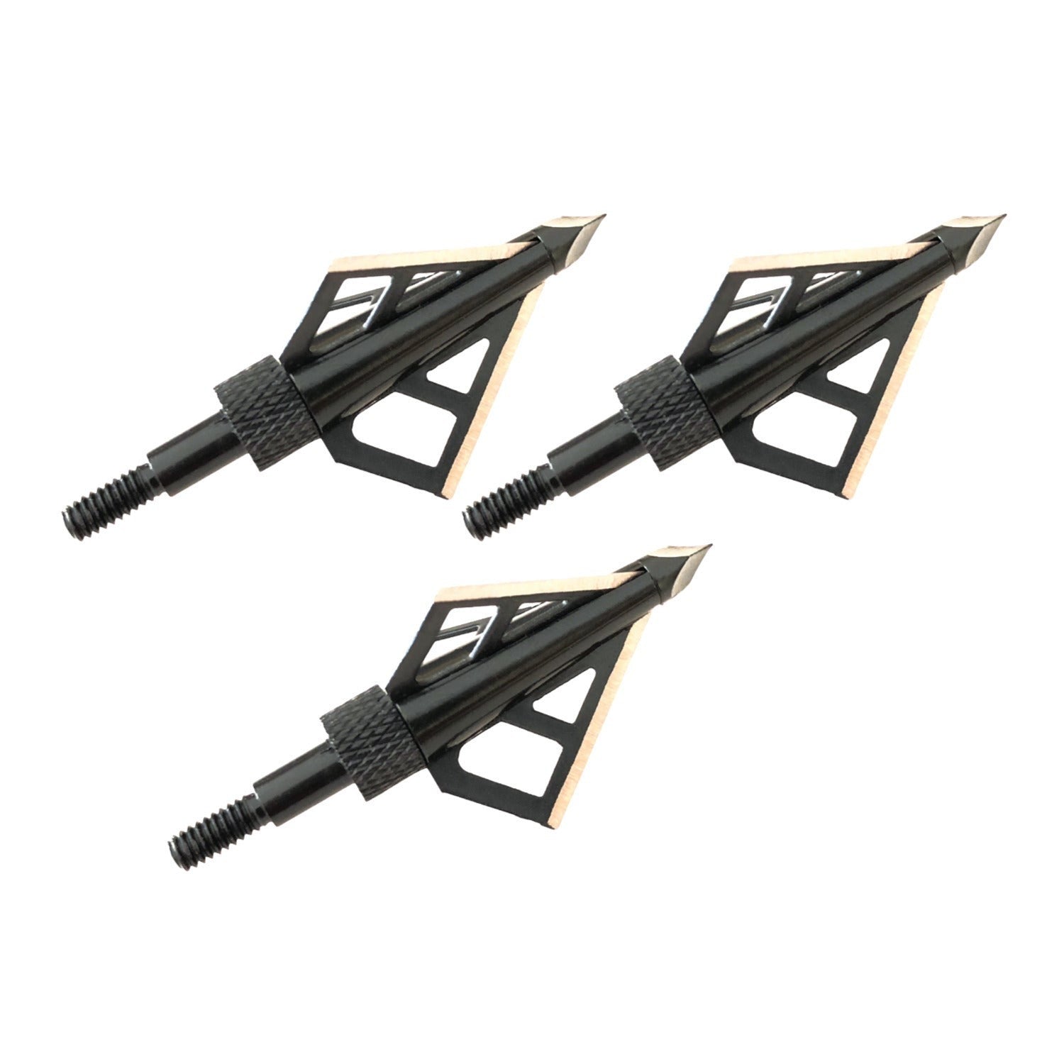 Killer Instinct Burner 415 Crossbow (Gray Camo) with Crank & Broadheads Bundle