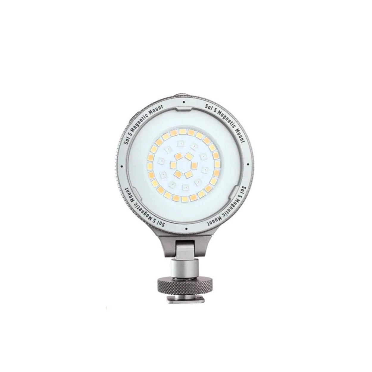 Harlowe Sol 5 Spectra Cold Shoe Adapter RGBCW On Camera Light Kit