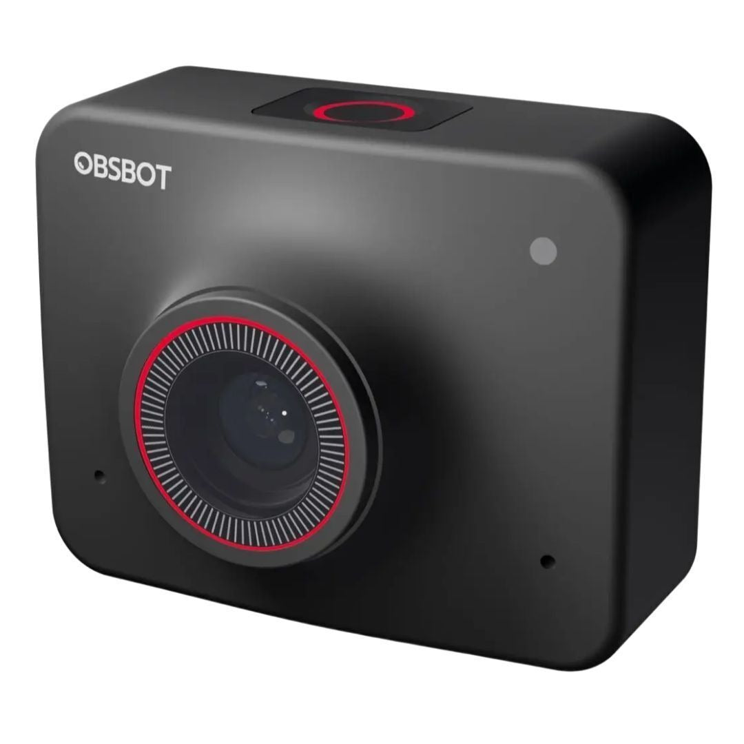 OBSBOT Meet 4K Ultra HD AI Virtual Background Webcam with Dual Omni-Directional Microphone (Black)