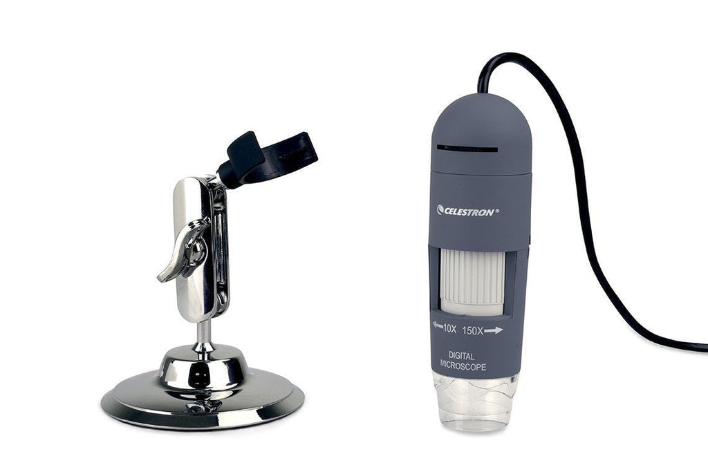 Celestron 44302-C Deluxe Handheld Digital Microscope (Gray)