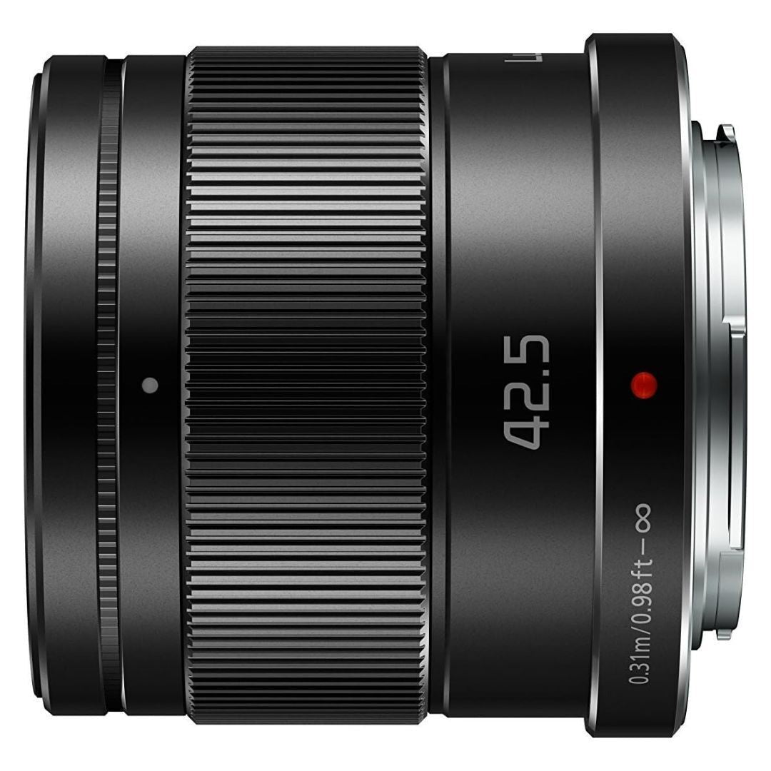 Panasonic LUMIX G 42.5mm f/1.7 ASPH Lens (Black) (Certified Refurbished)