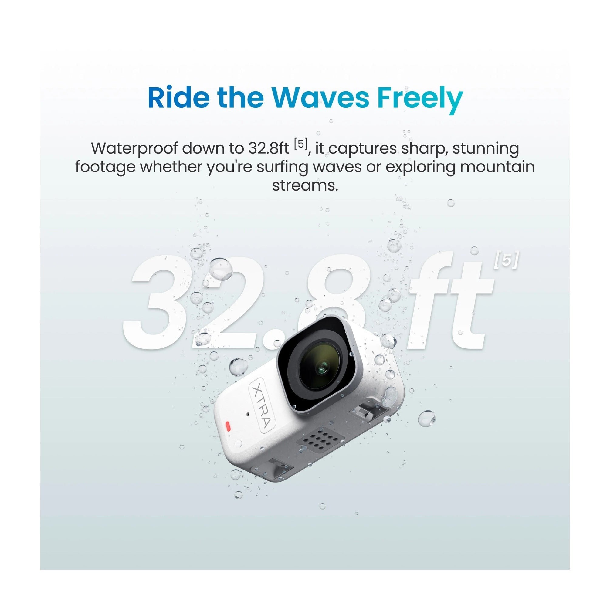 Xtra Atto Action Camera with Mic 2 (2 TX + 1 RX + Charging Case) Bundle