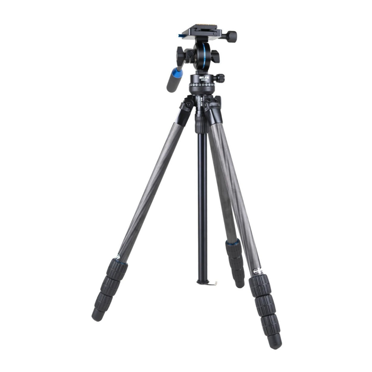 Slik PRO 634CF-SVH Carbon Fiber Tripod with SVH-501 Compact Fluid Video Head