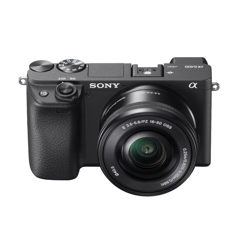 Sony Alpha a6400 Mirrorless Digital Camera with 16-50mm Lens (Black)