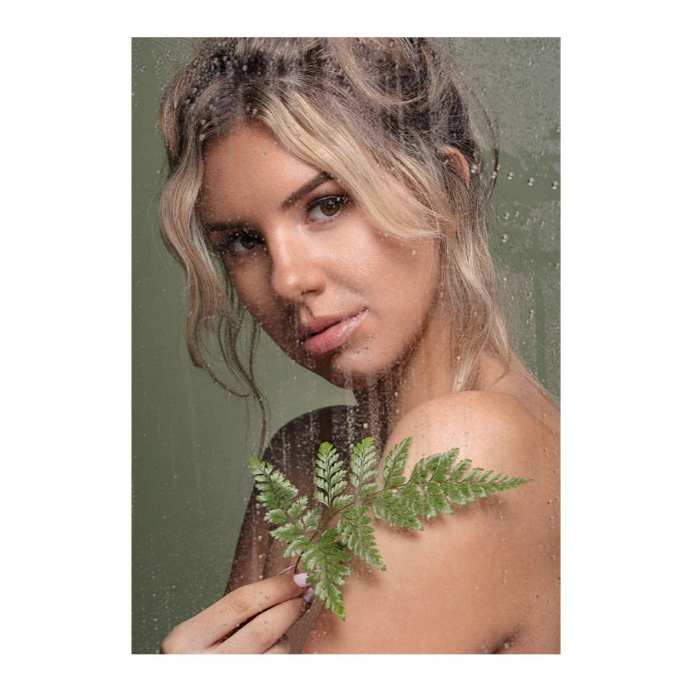 Westcott X-Drop Wrinkle-Resistant Backdrop, For Video Conferencing (Light Moss Green, 5 x 7 Feet)