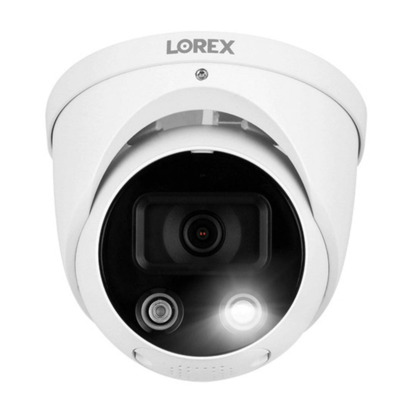 Lorex 4K Ultra HD Smart Deterrence IP 8MP Remote Access Dome Camera (2-Pack) Bundle