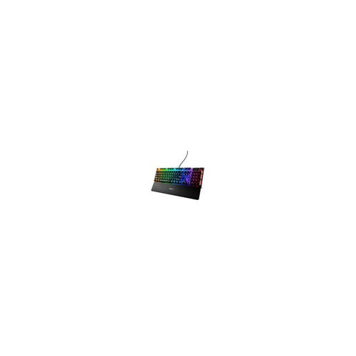 SteelSeries Apex 7 Customizable RGB Backlight Mechanical Gaming Keyboard with Red Switches (Black)